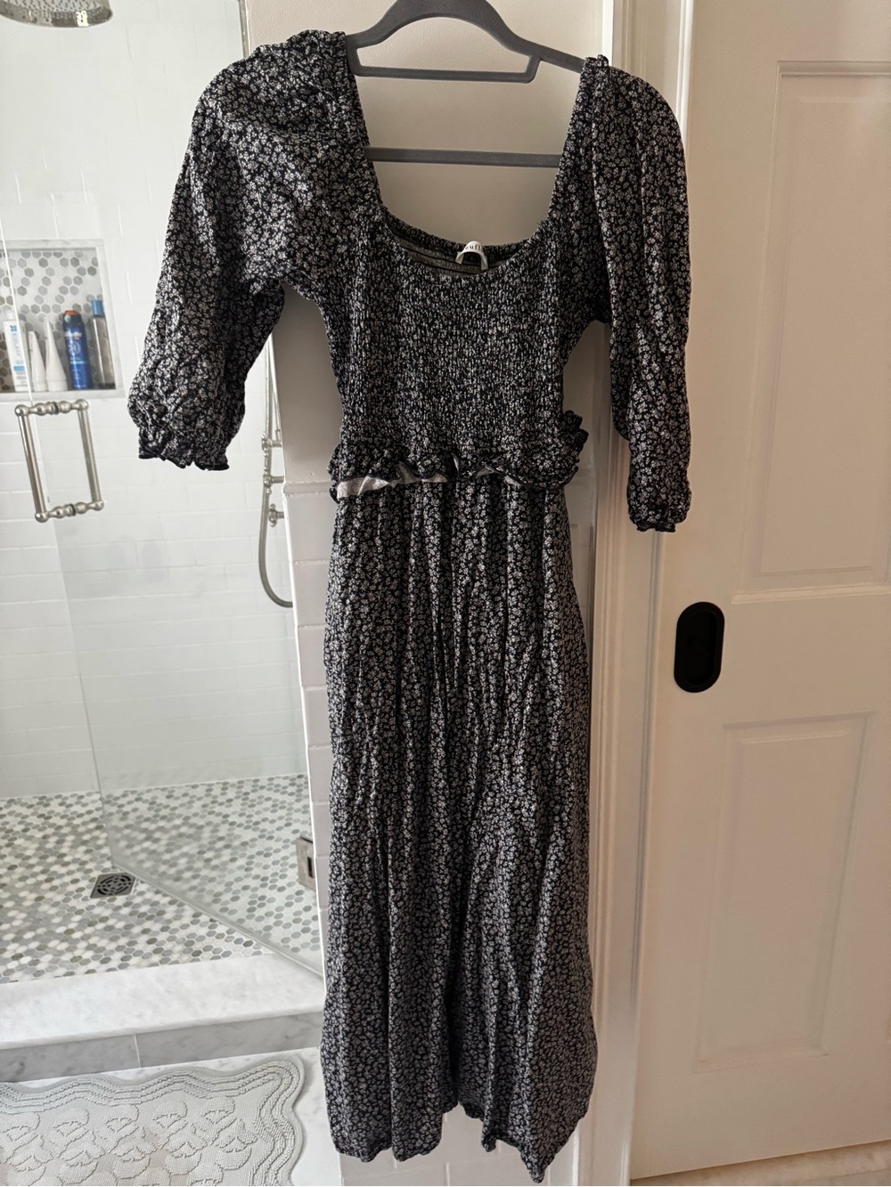 Neuflora Etta Maxi Dress Blue Floral Size XS - Picture 2 of 4